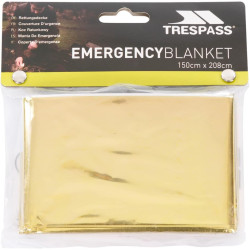 TRESPASS Couverture de Survie en aluminium 208x150