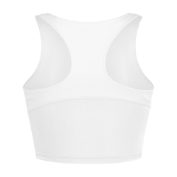 ADIDAS ADIZERO Crop Top Blanc