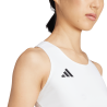 ADIDAS ADIZERO Crop Top Blanc