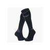 BV SPORT Chaussettes Run compression noir/gris