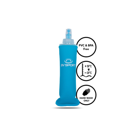 BV SPORT Flasque souple 250ml bleu