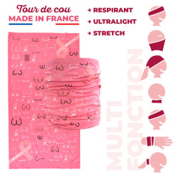 RAIDLIGHT TOUR DE COU OCTOBRE ROSE