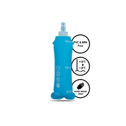 BV SPORT Flasque souple 500ml bleu