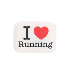 BIBBITS AIMANT PORTE-DOSSARD I LOVE RUNNING