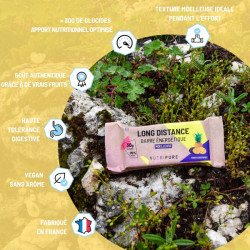 NUTRIPURE BARRE ENERGETIQUE LONGUE DISTANCE FRUITS ROUGES