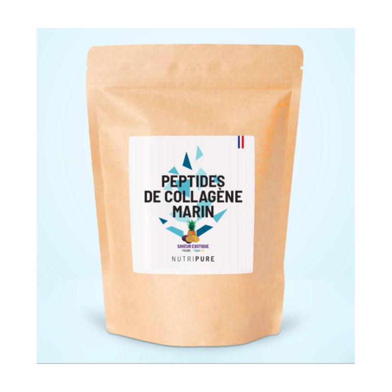 NUTRIPURE COLLAGENE MARIN SAUVAGE FRUITS EXOTIQUES 310gr