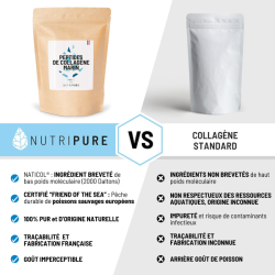 NUTRIPURE COLLAGENE MARIN SAUVAGE FRUITS EXOTIQUES 310gr