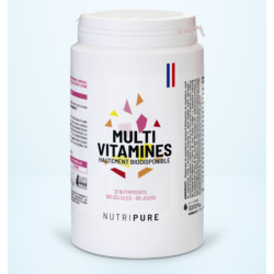 NUTRIPURE MULTIVITAMINES 60 GELULES