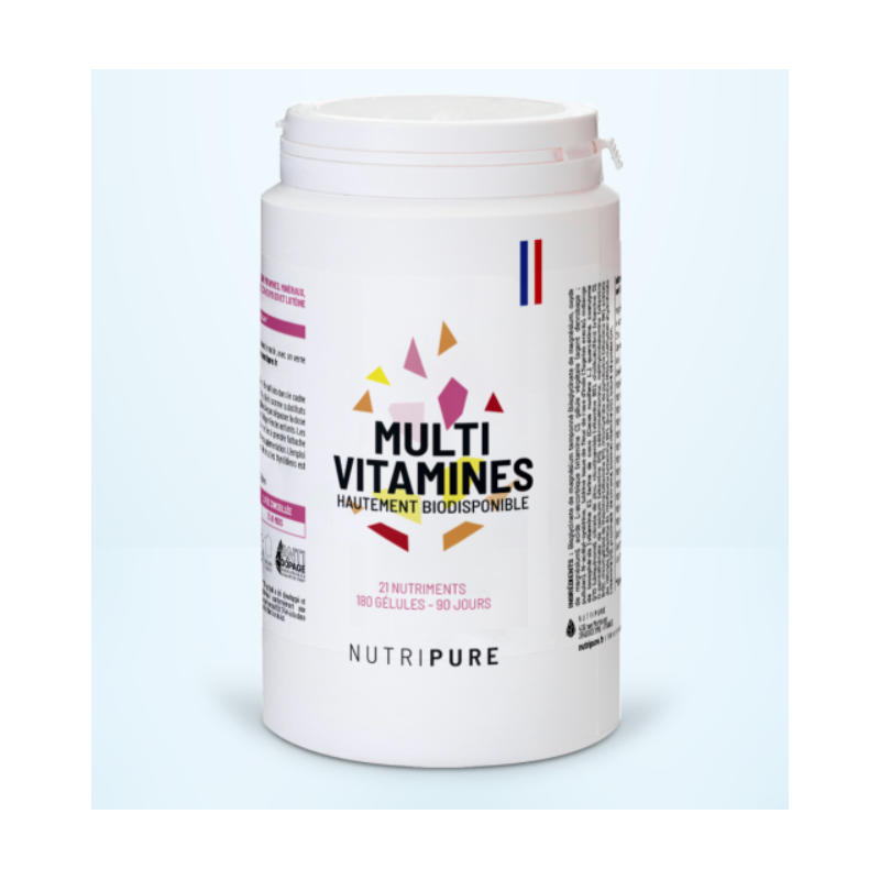 NUTRIPURE MULTIVITAMINES 60 GELULES