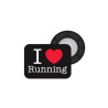 BIBBITS AIMANT PORTE-DOSSARD I LOVE RUNNING