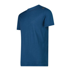 CMP T-SHIRT PERFORMANCE MERINOS PETROLUM