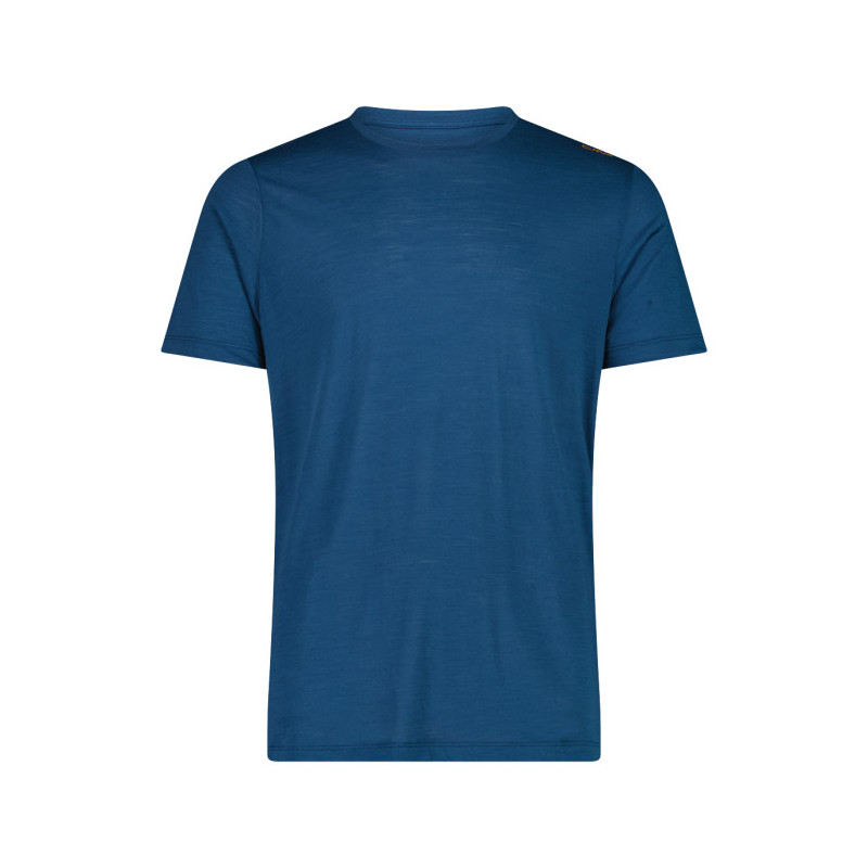 CMP T-SHIRT PERFORMANCE MERINOS PETROLUM