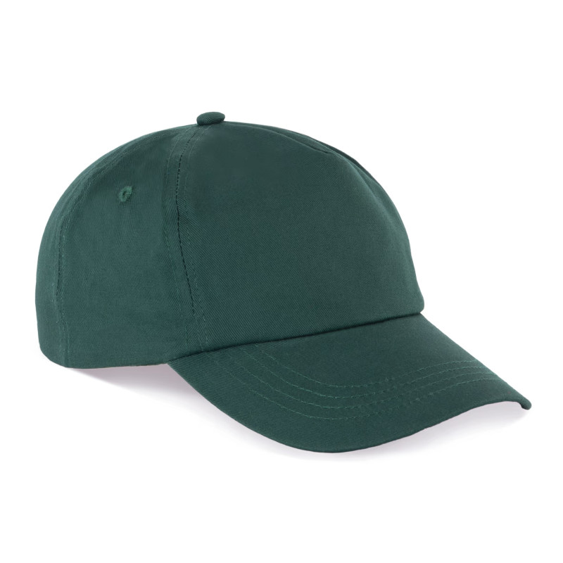 CASQUETTE 5 PANNEAUX FOREST GREEN