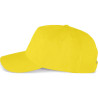 CASQUETTE 5 PANNEAUX BRIGHT YELLOW