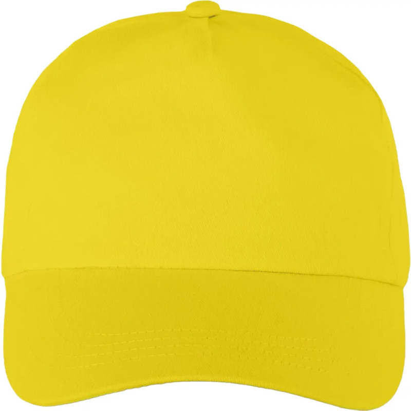 CASQUETTE 5 PANNEAUX BRIGHT YELLOW