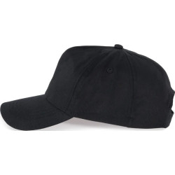 CASQUETTE 5 PANNEAUX NOIR