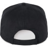 CASQUETTE 5 PANNEAUX NOIR