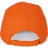 CASQUETTE 5 PANNEAUX ORANGE