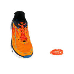 XTENEX LACET AUTO-BLOQUANT 75CM ORANGE X200