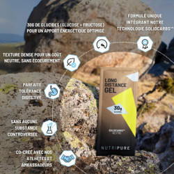 NUTRIPURE GEL ENERGETIQUE NEUTRE LONG DISTANCE