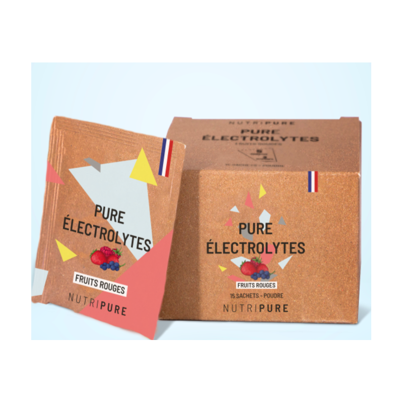 NUTRIPURE ELECTROLYTES FRUITS ROUGES ( 1 SACHET )