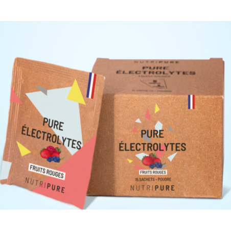 NUTRIPURE ELECTROLYTES FRUITS ROUGES ( 1 SACHET )