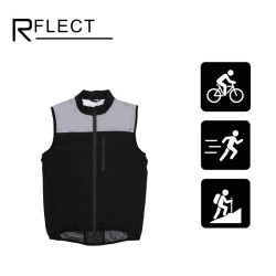 R'FLECT GILET DE RUNNING REFLECHISSANT