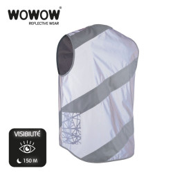 WOWOW GILET DE RUNNING REFLECHISSANT