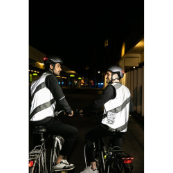 WOWOW GILET DE RUNNING REFLECHISSANT