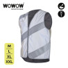 WOWOW GILET DE RUNNING REFLECHISSANT