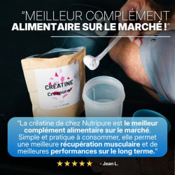 NUTRIPURE CREATINE  CREAPURE 450G