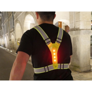 R'FLECT HARNAIS DUAL LIGHT RUNNING REFLECHISSANT