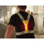 R'FLECT HARNAIS DUAL LIGHT RUNNING REFLECHISSANT
