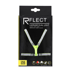 R'FLECT HARNAIS DUAL LIGHT RUNNING REFLECHISSANT