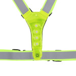 R'FLECT HARNAIS DUAL LIGHT RUNNING REFLECHISSANT