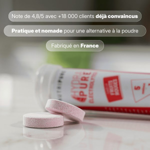 NUTRIPURE HYDRAPURE ELECTROLYTES FRUITS ROUGES