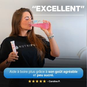 NUTRIPURE HYDRAPURE ELECTROLYTES FRUITS ROUGES
