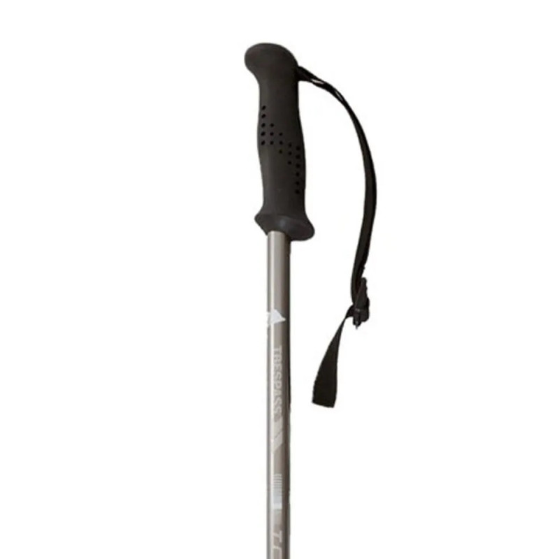Lot De 2 Bâtons De Marche Trespass Transduo – 3 Sections, Anti-choc, Aluminium, 135 Cm – Randonnée